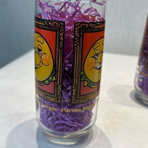 Vtg Burger King Glassware Drinking Glasses 1979 Collector’s Series Made in USA - Picture 3 of 11